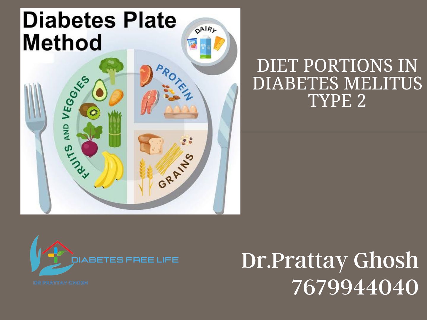 Diet Portions In Diabetes Melitus Type 2